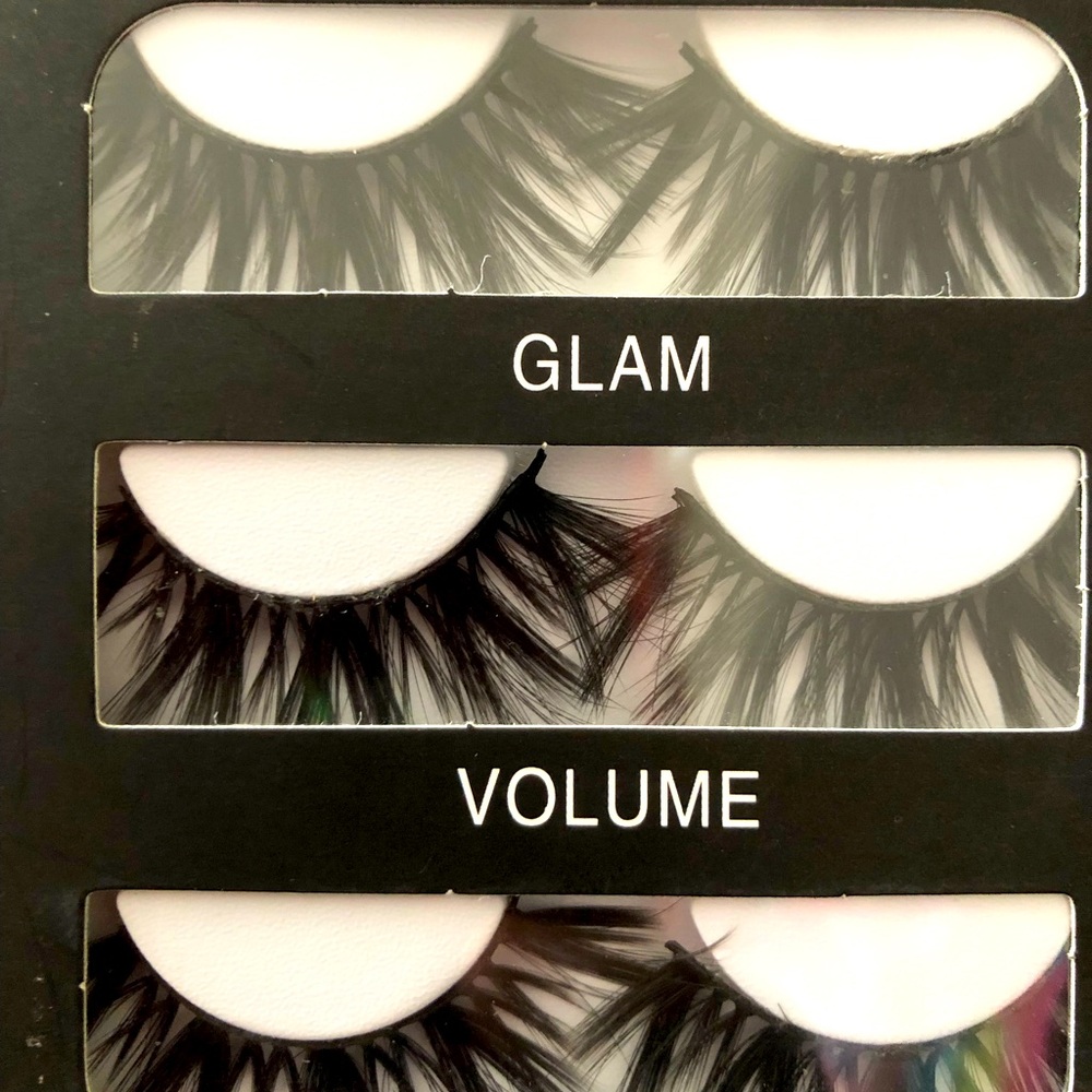 New 3 Pack Glam Volume Sexy Mink Lashes Fashion Wow Factor Beautiful